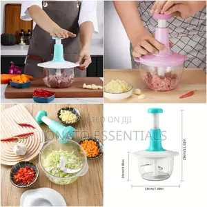 Manual Press Vegetable Cutter and Chopper