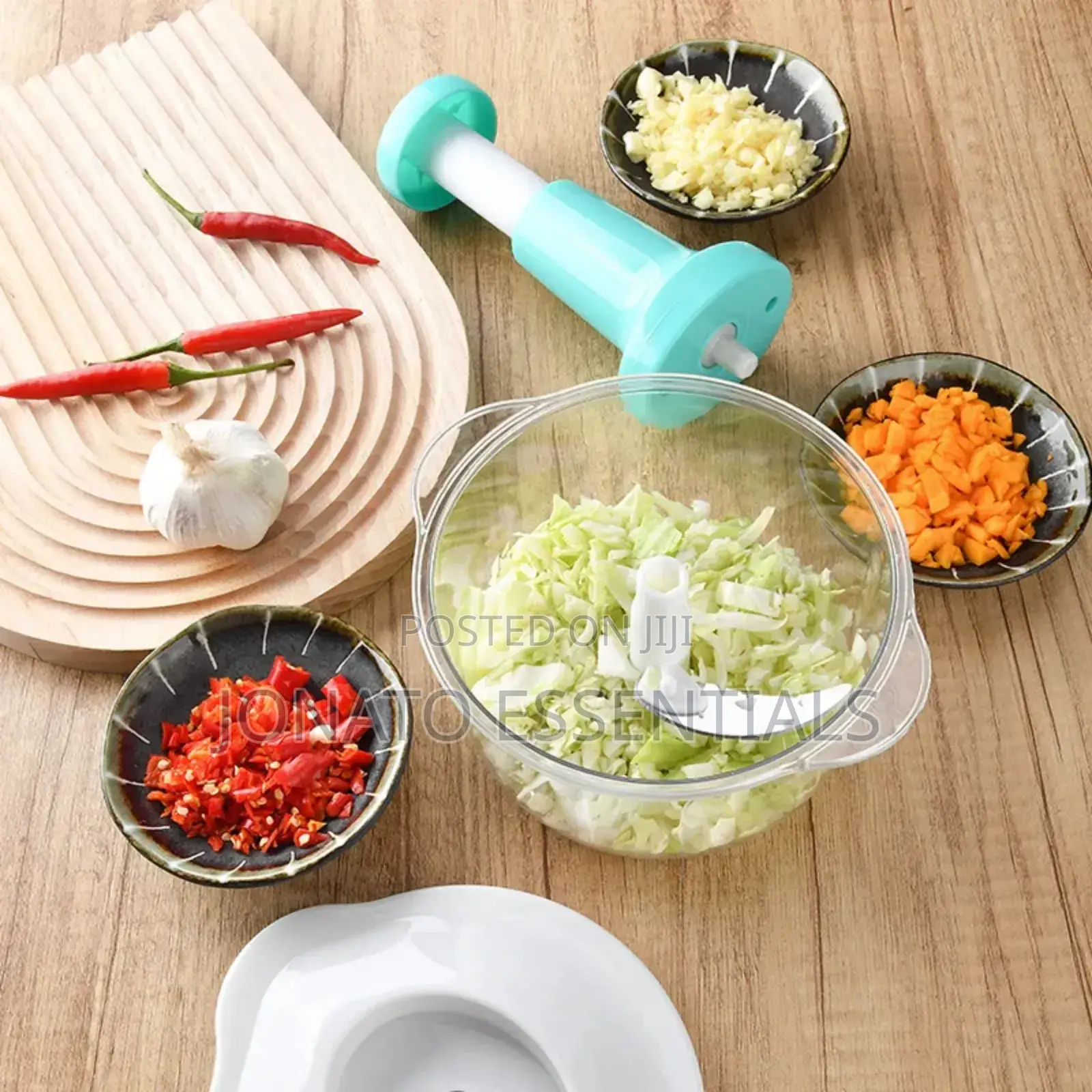 Manual Press Vegetable Cutter and Chopper