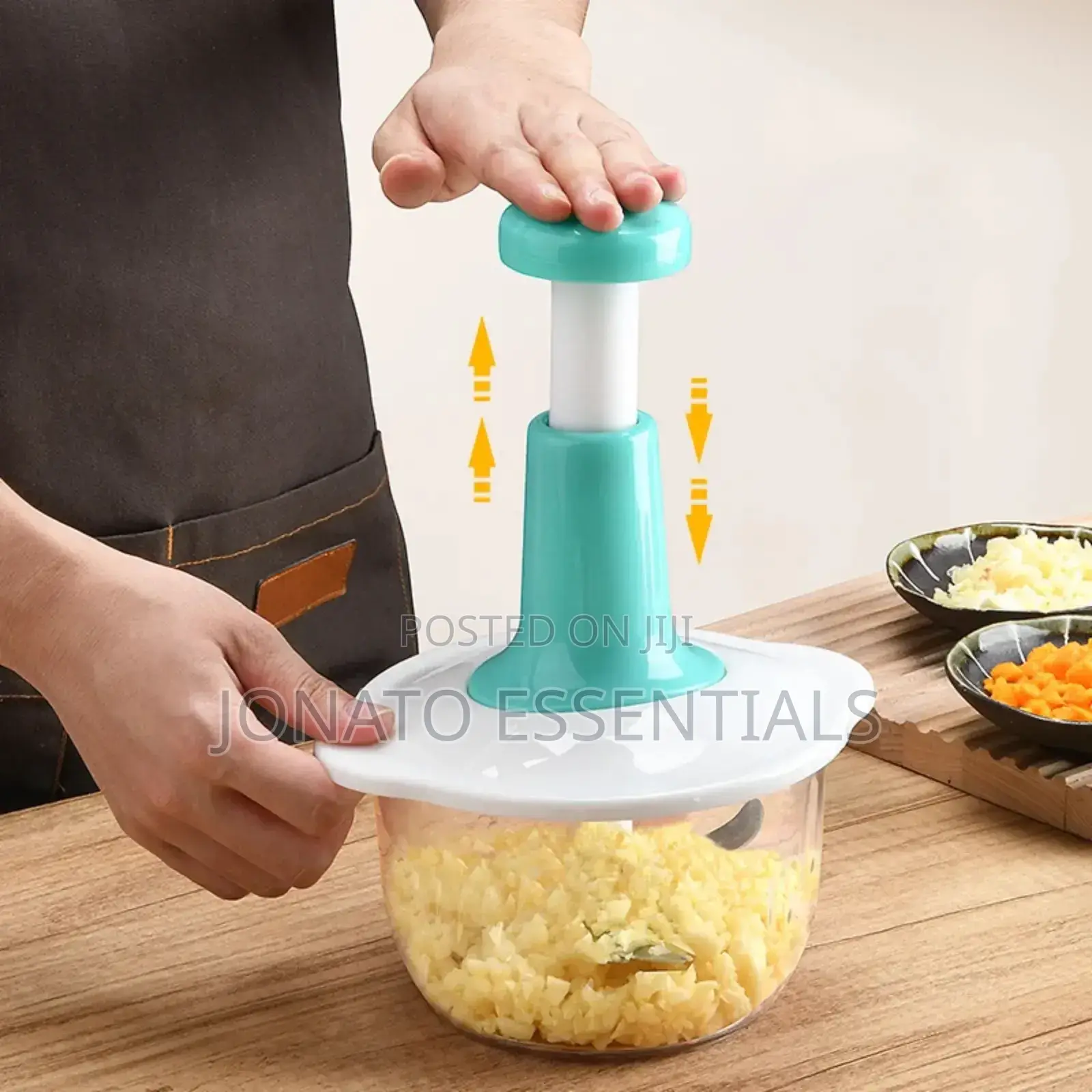 Manual Press Vegetable Cutter and Chopper