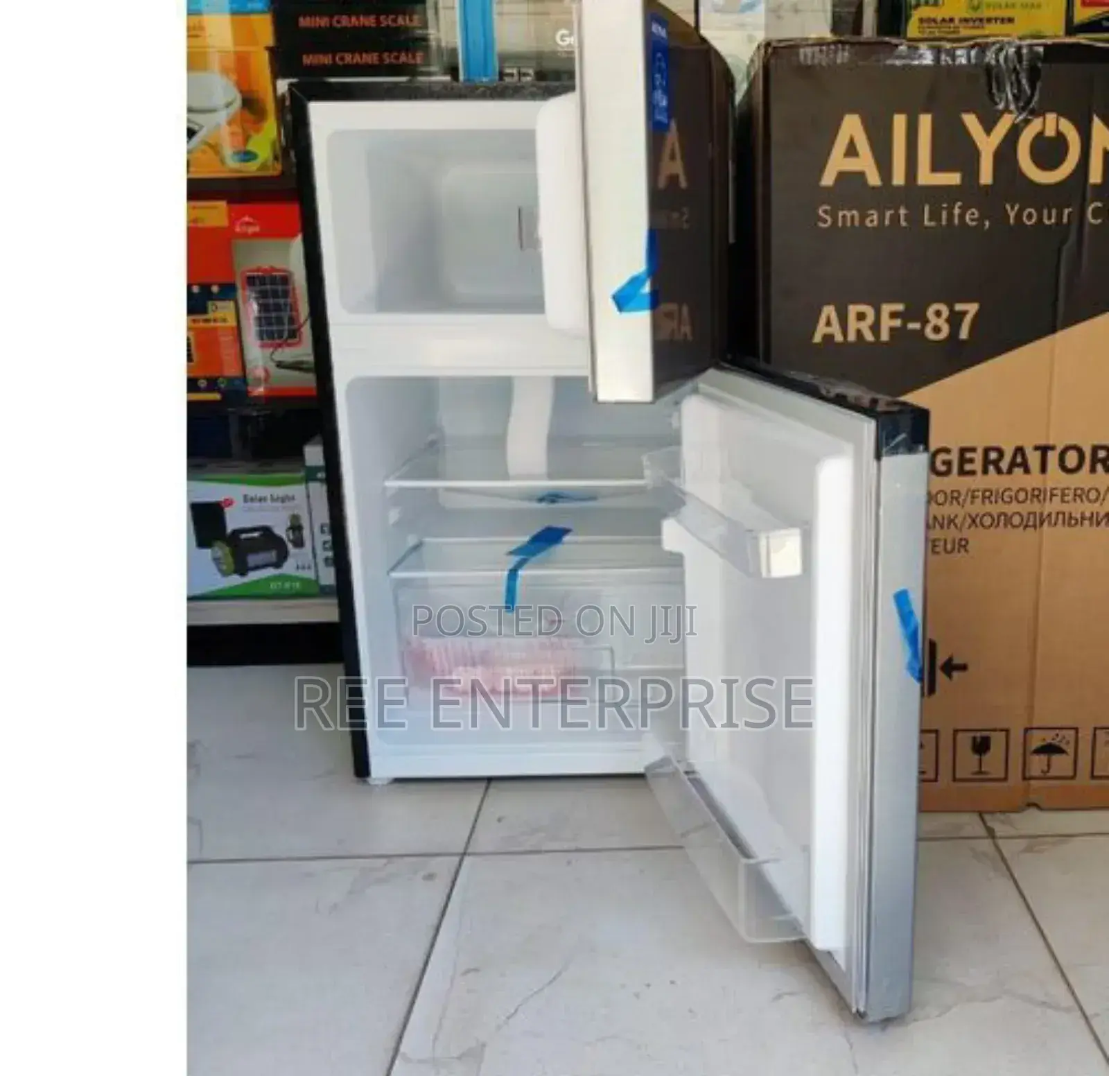 87 Litres Ailyons Double Door Fridge