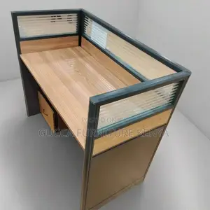 Workstations: 1-Seater Partitioned Office Desk With Privacy