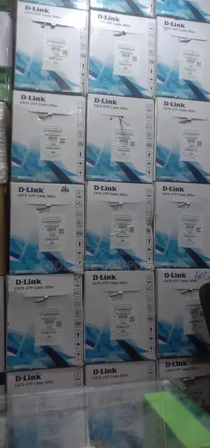 D-link 305m Cat 6 Indoor Cable