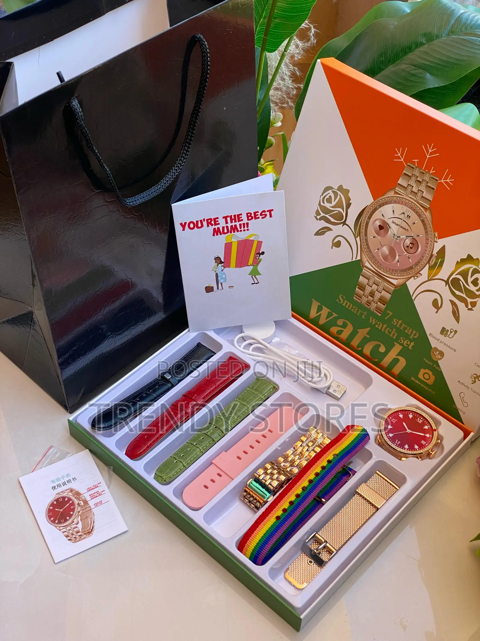 Mother's Day Gift Pack With Smart Watch