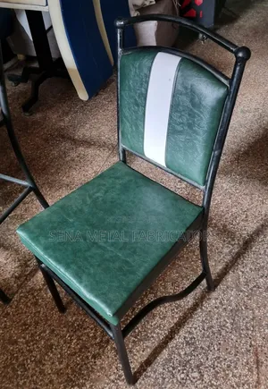 Restaurant Low Chairs With a Jungle Green Cushion.