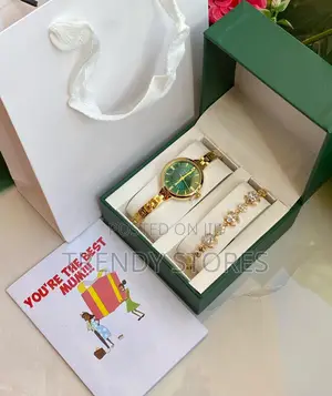 Mother's Day Watch And Bracelet Combo