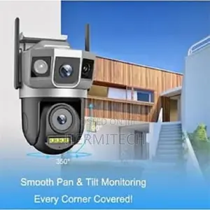 4g Solar Powered PTZ Dual Lens CCTV Camera