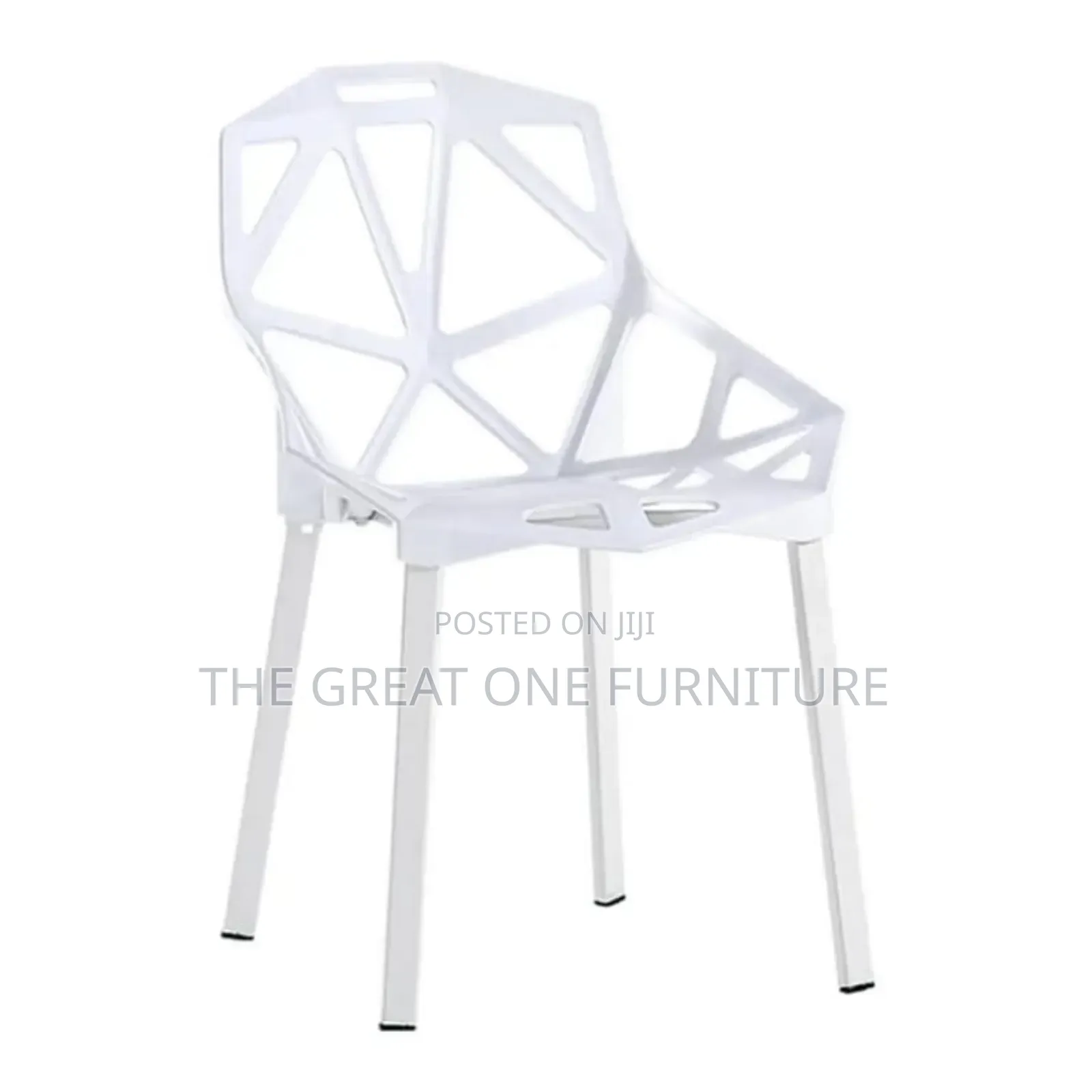 Elegant White Dining Chair Es7jh