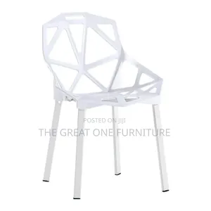 Elegant White Dining Chair Es7jh