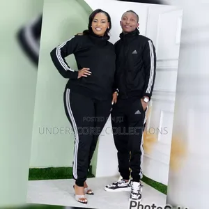 Black Unisex Track Sets