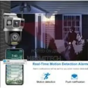 4g Solar Powered PTZ Dual Lens CCTV Camera