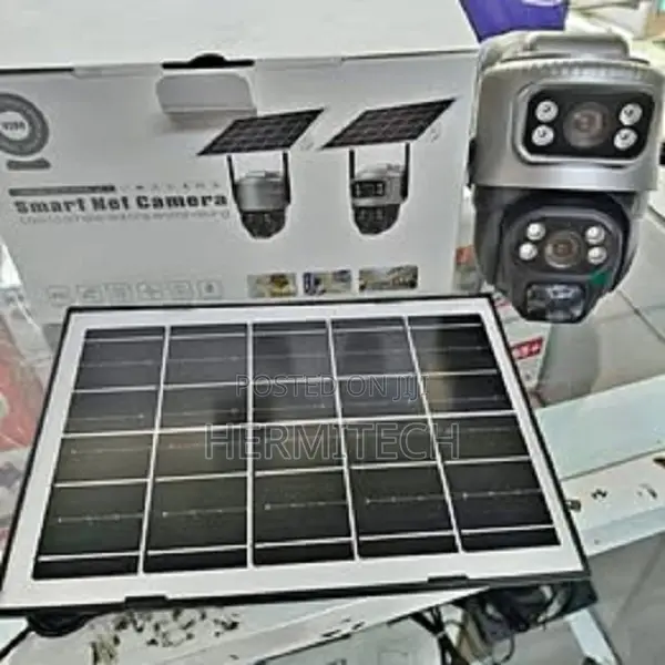 4g Solar Powered PTZ Dual Lens CCTV Camera