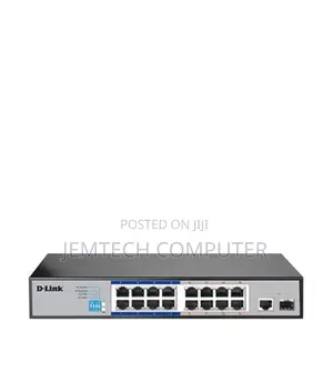 D-Link DGS-F1210-18ps-E 16-Port Gigabit Poe Switch