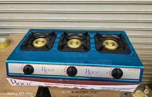 Roch 3burner Stainless Steel Gas Stove