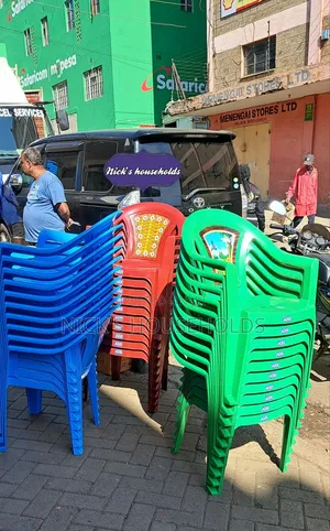 Essential Plastic Chairs In Mix Colors