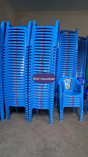 Complast Plastic Chairs With Flowers
