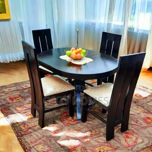 Dining Set, Lush, Shiny Black Dining Set, 4 Seater