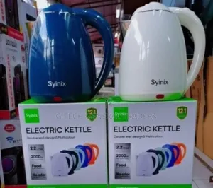 Syinix 2.2l Plastic Coated Electric Kettle