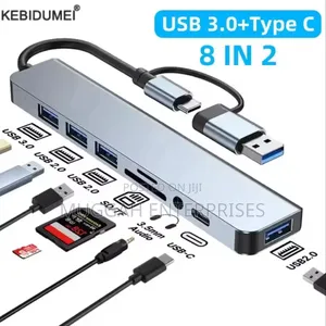 8 in 1 Type C Usb Hub Adapter