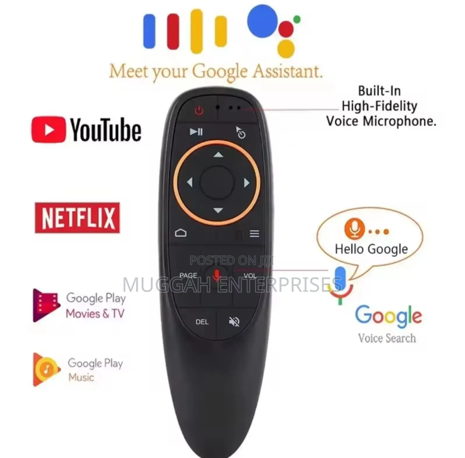 Voice Control Remote Control For Smart Tv