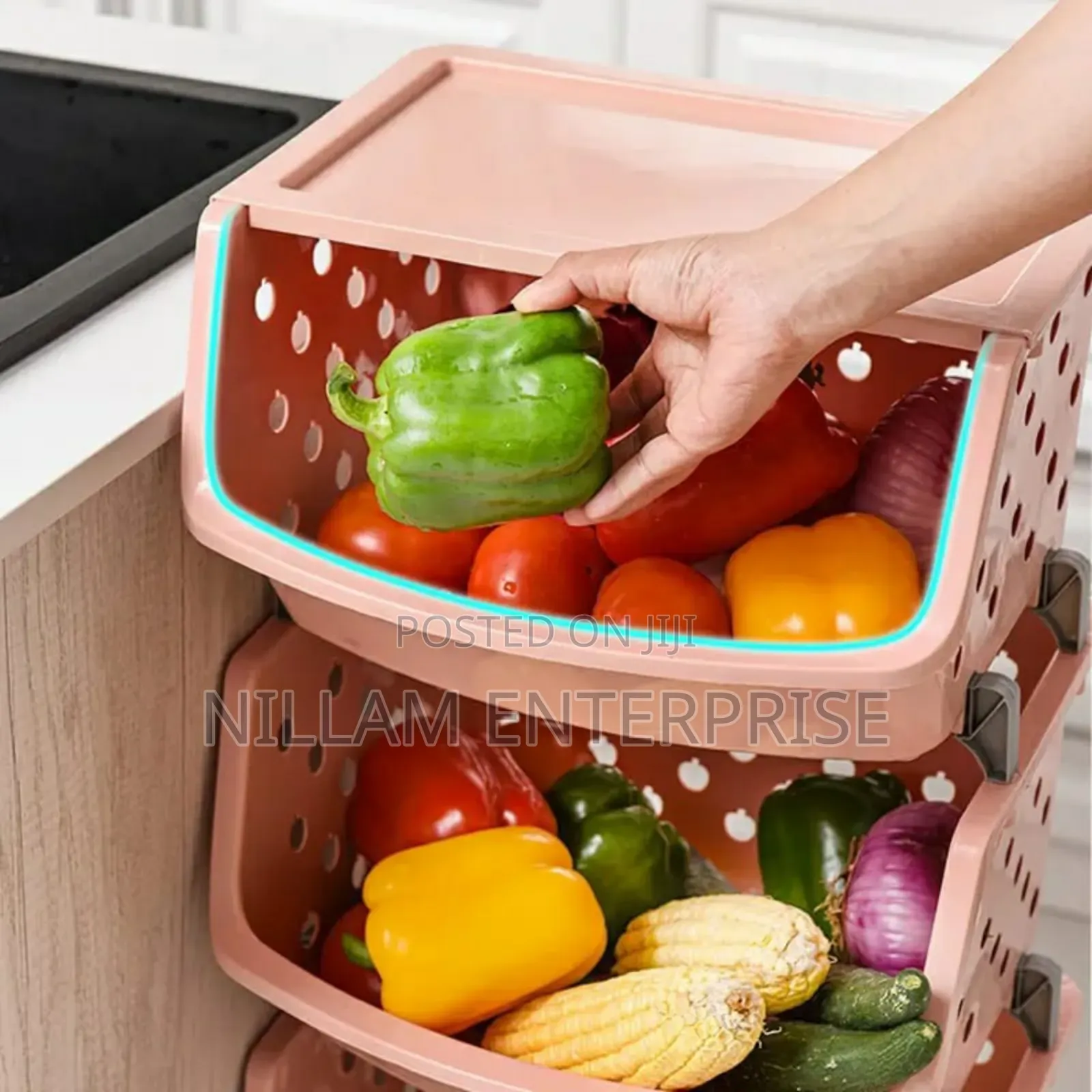 Vegetable Stackable Fruit Rack Storage Rack