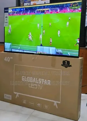 Globalstar 40inch Digital Led Frameless Tv, Inbuilt Decoder
