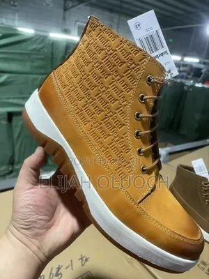 Brown Leather Timberland Casual Boots