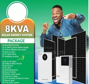 8kw Hybrid Inverter - 10kwh Lithium Battery Package Free Installation