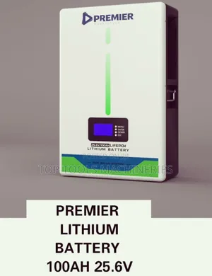 Premier 2.56kw 100ah 25.6v Lithium Battery