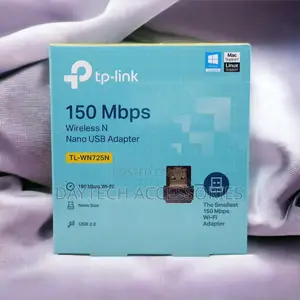 Tp Link Wifi Usb Adapter (Tl-Wn725n) Wireless 150mbps Dongle