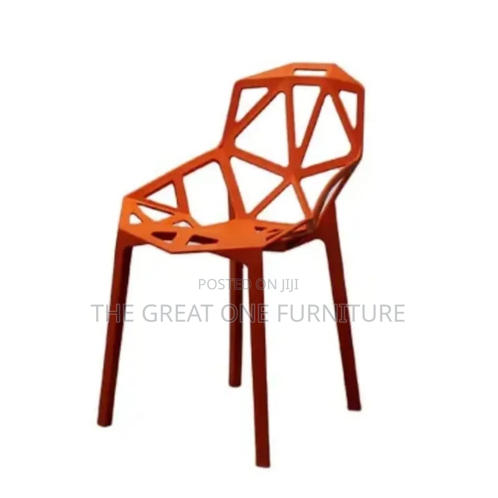 Restaurant/Dining Chair Plastic Red Hygf6