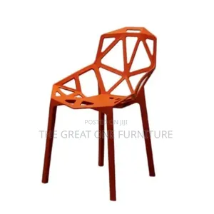 Restaurant/Dining Chair Plastic Red Hygf6