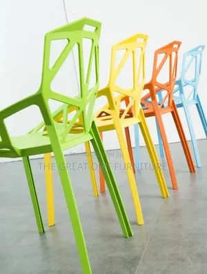 Colorful Modern Plastic Restaurant Chair Yxd3w