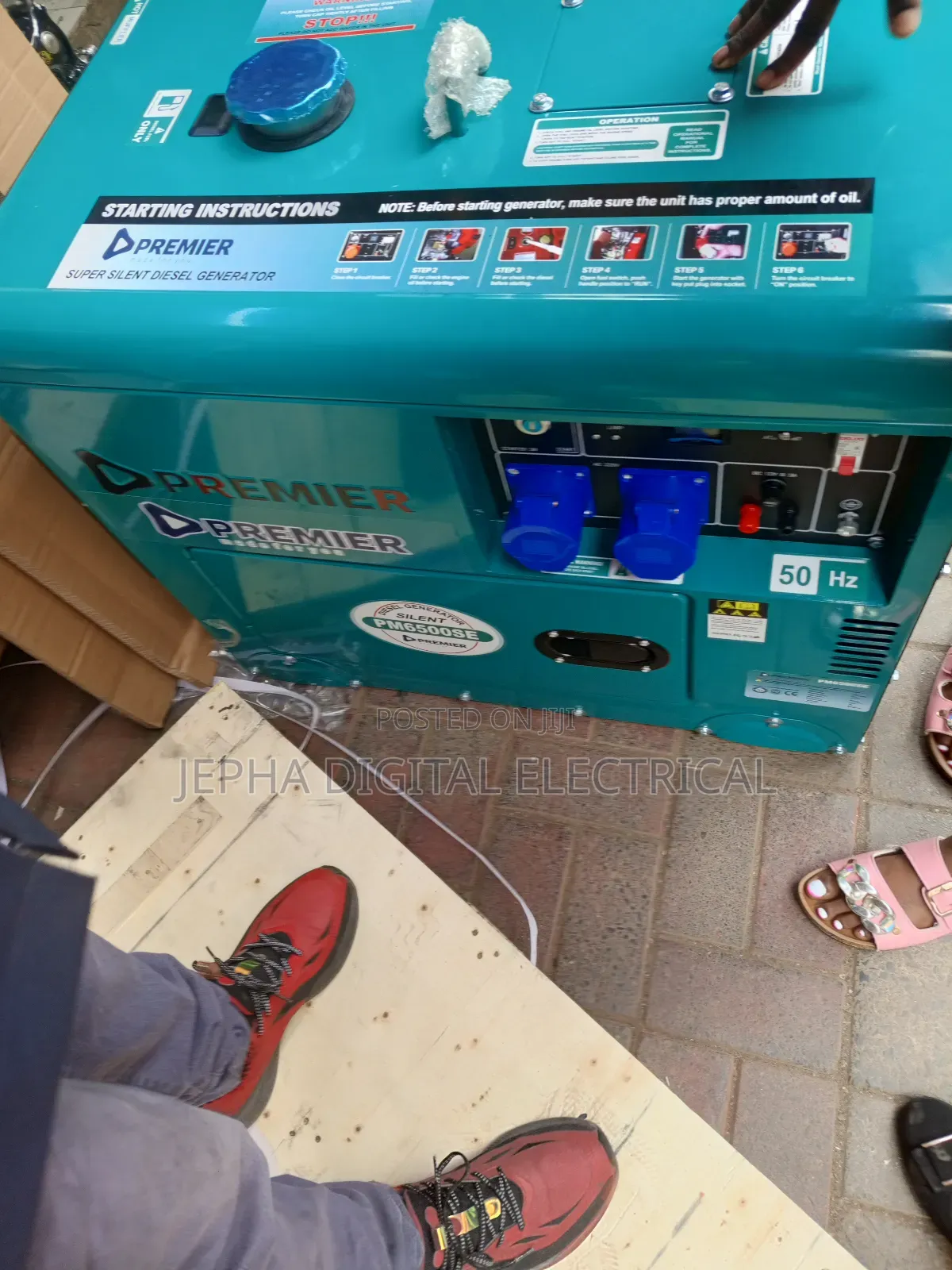 Super Silent Diesel Generator Machine