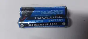1 Pair Tocebal Aaa Batteries R03 1.5v
