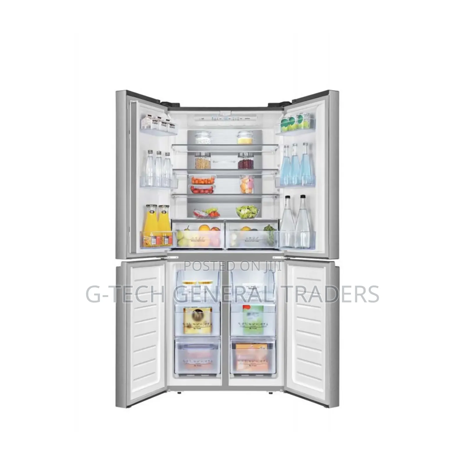 Hisense 4 Door Side by Side 470l Refrigerator