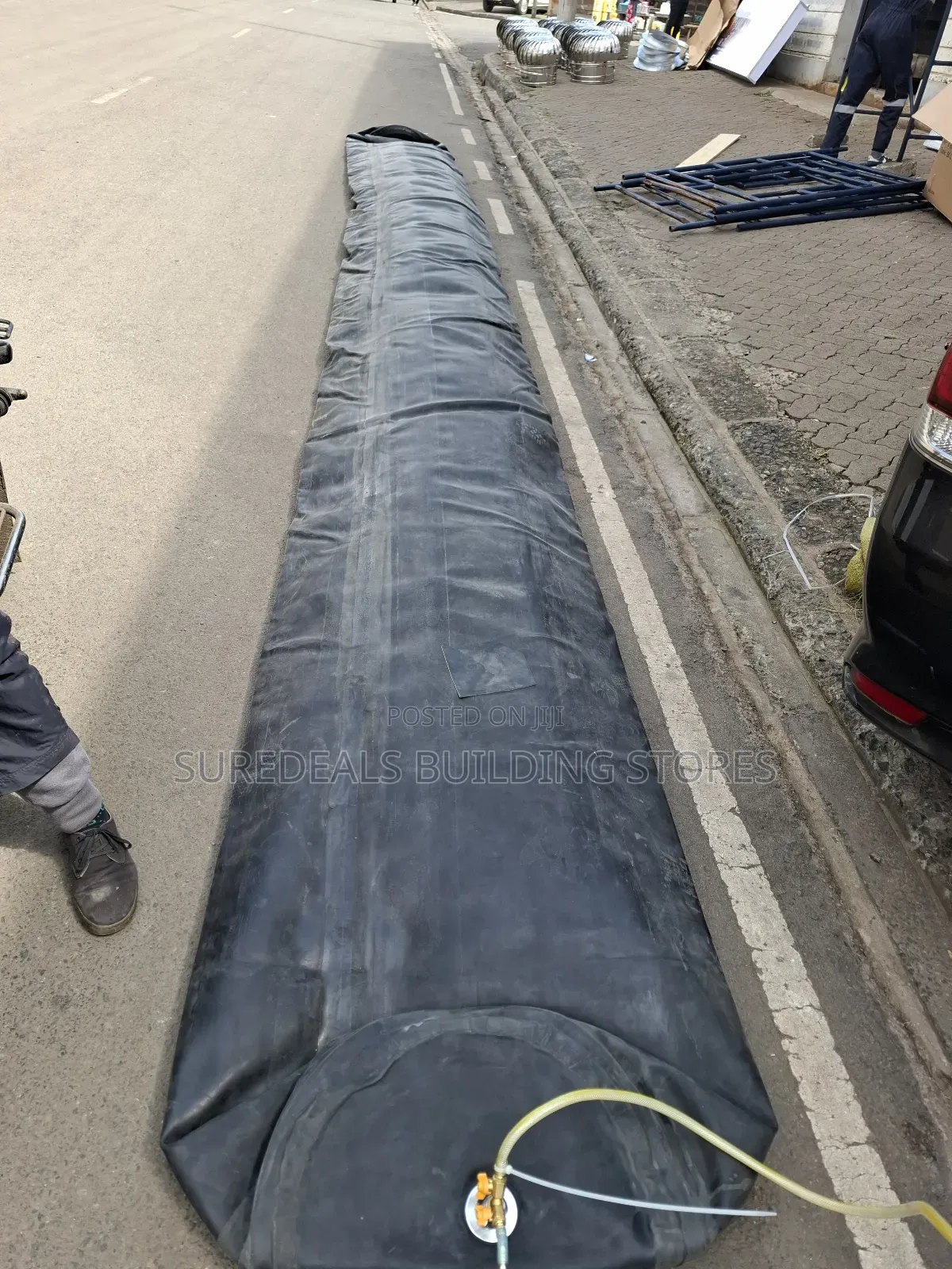 Tripple Layer Inflatable Rubber Culvert Balloon