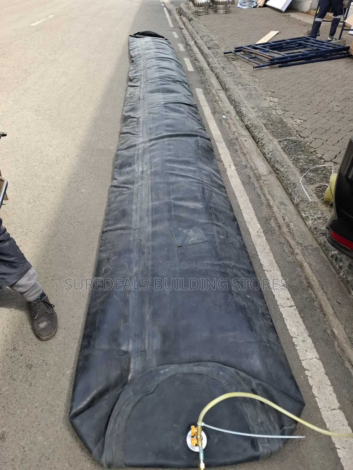 Tripple Layer Inflatable Rubber Culvert Balloon