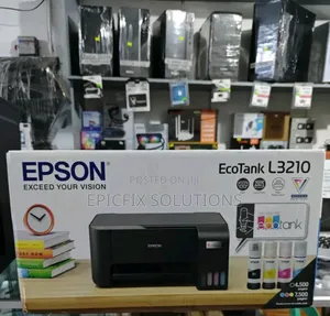 Epson Ecotank L3210 and Inkjet L3210 Brand New