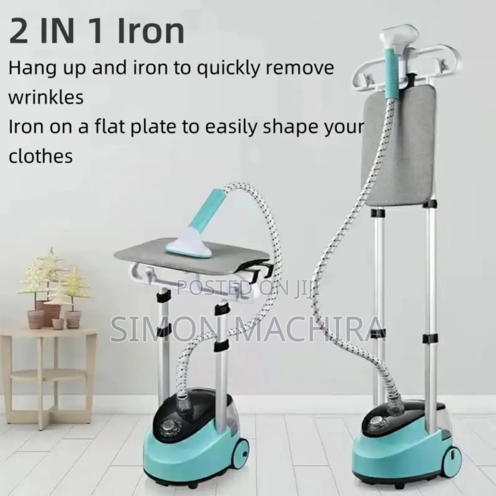 Garment Steamer With Iron Board
