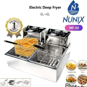 Nunix Double Deep Fryer 12 L