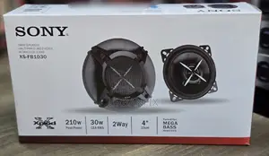 Sony 4 Inch 210watts Round Midrange Speakers- A Pair
