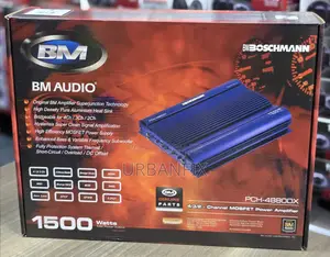 Boschmann 1500 Watts 4 Channel Bridgeable Amplifier