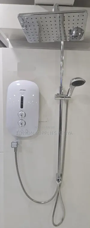 Jatec Rainshower Instant Tankless Water Heater Overhead