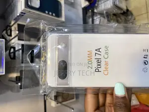 Coverline Google Pixel 7a Back Cover Transparent Silicon