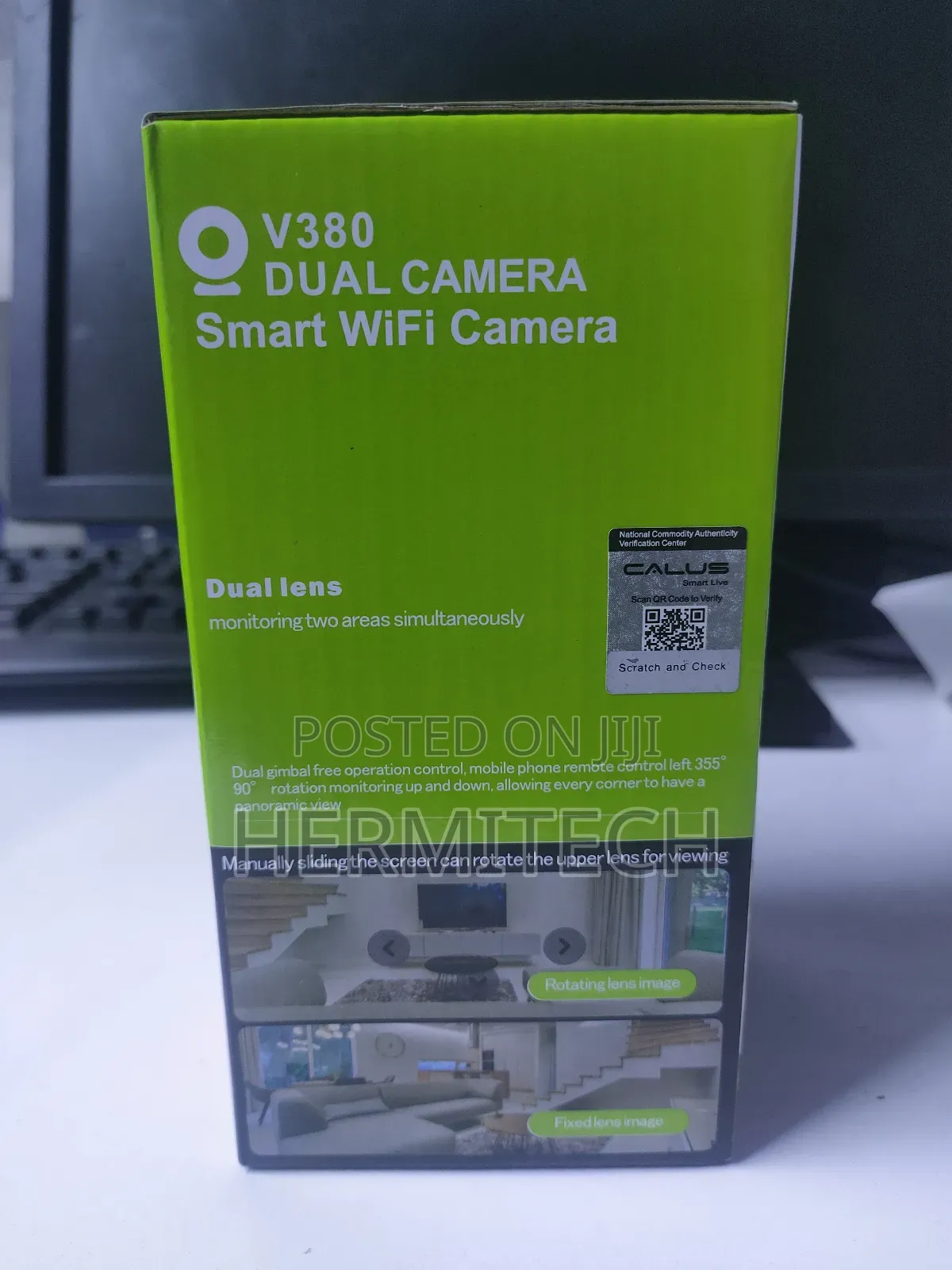 Q7 Max Dual Lense Indoor Camera V380 Remote Viewing