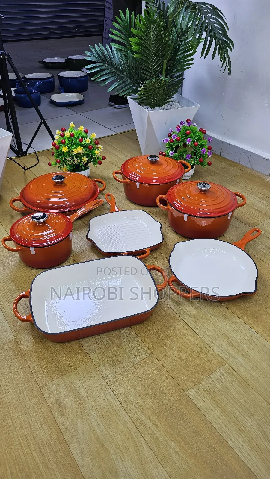 Enamel Cast Iron Cooking Pots