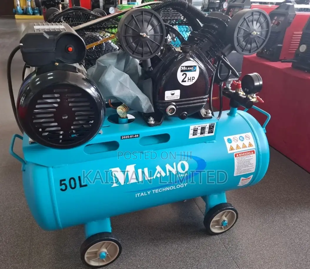 Double Piston Petrol Air Compressor 50l