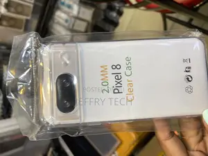 Bokoo Google Pixel 8 Flexible Clear Tpu Phone Case Antiyello