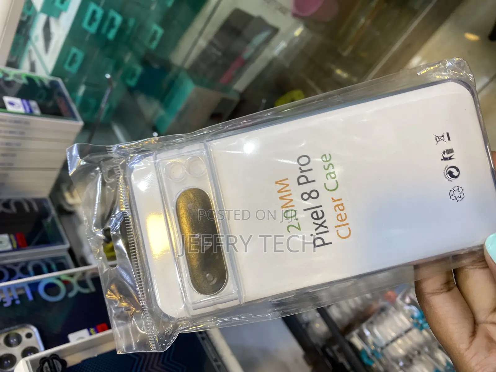 Ringke Fusion Google Pixel 8 Pro Clear Case, Anti-Yellow