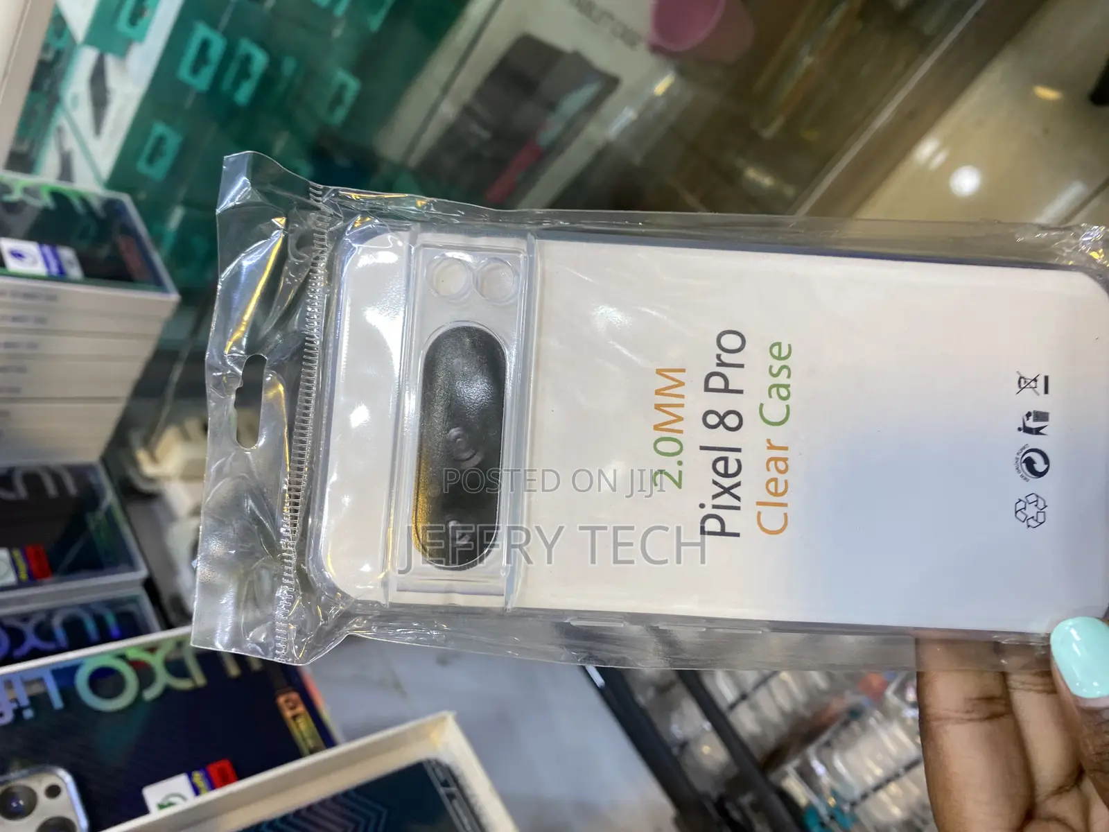 Ringke Fusion Google Pixel 8 Pro Clear Case, Anti-Yellow